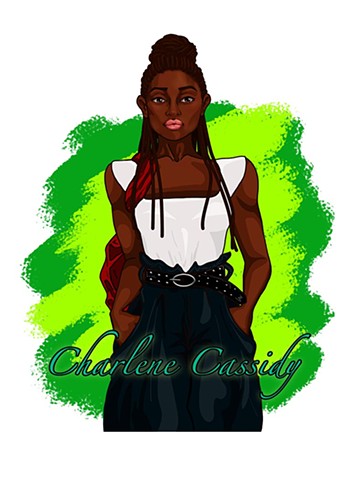 Basketball Series: Charlene Cassidy Character