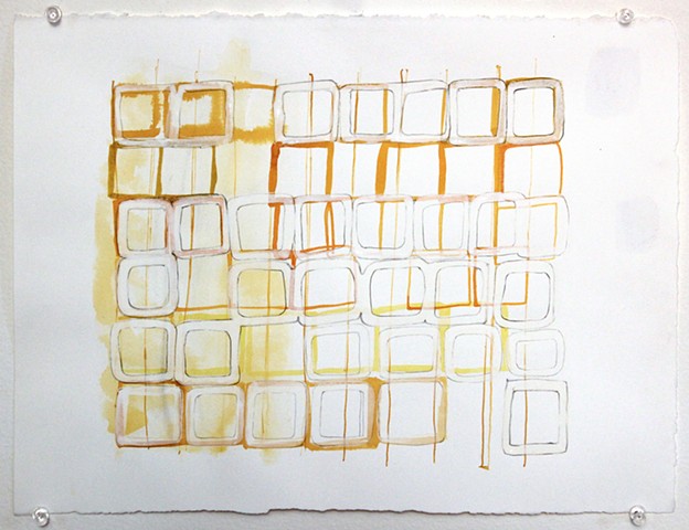 Yvette Kaiser Smith grid drawing from pi sequence.