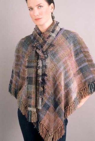 "Desert" Poncho and Scarf