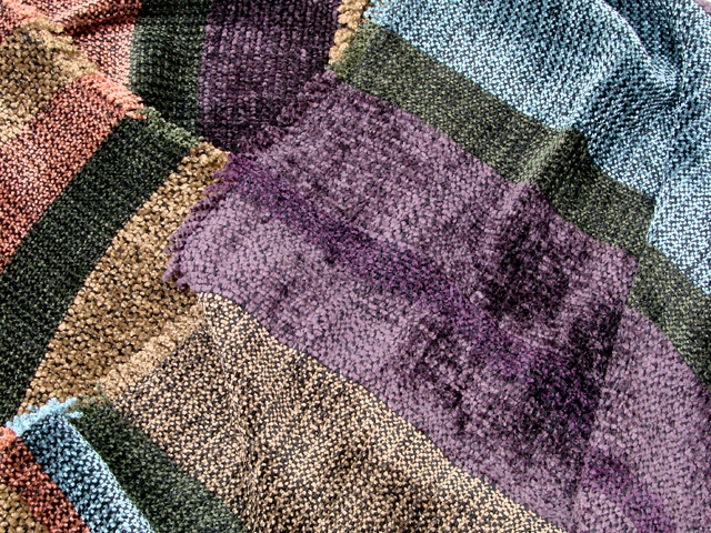 "Tunisian Eggplant Fig" Stripe