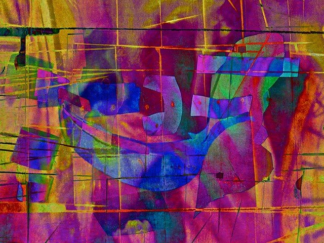 Abstract Art, Digital Photograph, Color Photograph, Computer art based off of digital altered photographs.