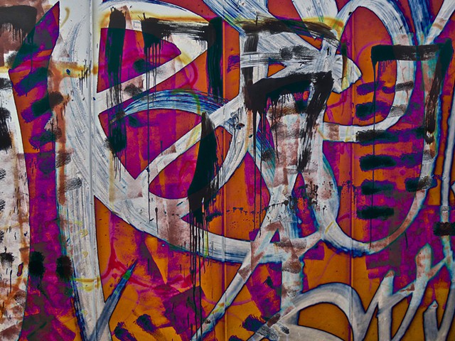 Graffiti, Graffiti Art, Calligraphy, Abstract Art, Hard Edge Art, Colors Photographs, Digital Photograph, Computer art based off of digital altered photographs