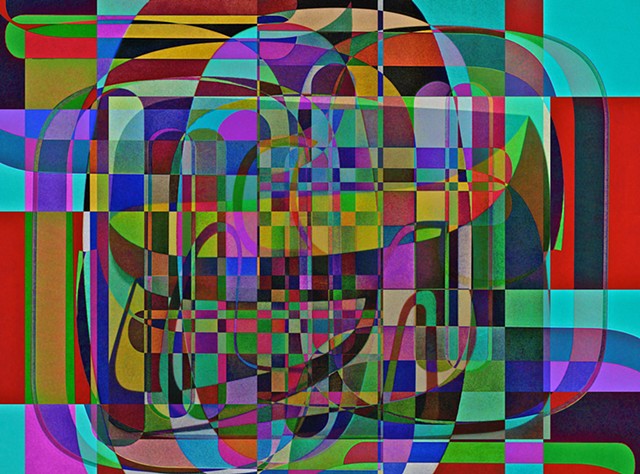 Abstract art, Hard Edge Art, Digital photography, color photography, Computer art, Computer art based off digital altered photographs