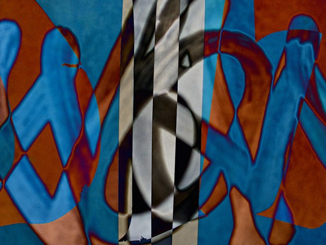 Checker Flag, Abstract art, Hard Edge Art, Digital photography, color photography, Computer art, Computer art based off digital altered photographs