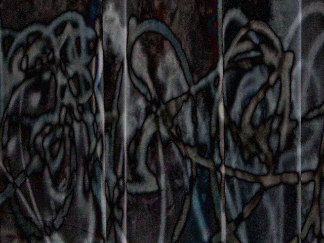 Ghost, Ghost of Saturday Night, Graffiti, Graffiti Art, Calligraphy, Abstract Art, Color Photographs, Digital Photograph, Computer art based off of digital altered photographs