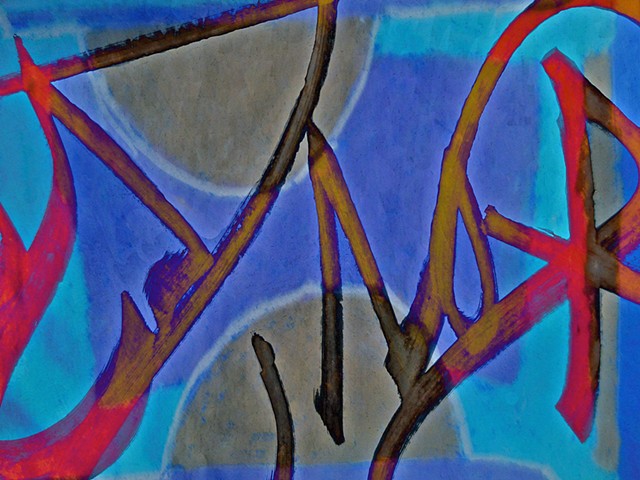Paul Klee, Graffiti, Graffiti Art, Calligraphy, Abstract Art, Color Photographs, Digital Photograph, Computer art based off of digital altered photographs