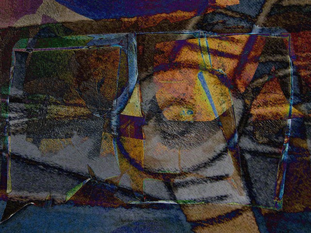 Abstract Art, Abstract Expressionism, Digital Photograph, Color Photograph, Landscape, Computer art based off of digital altered photographs.