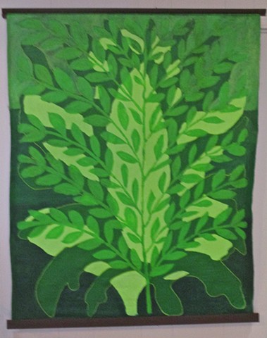 Rose Center Chicago, Il., Paintings plants, Special need adults art, Individual adults art