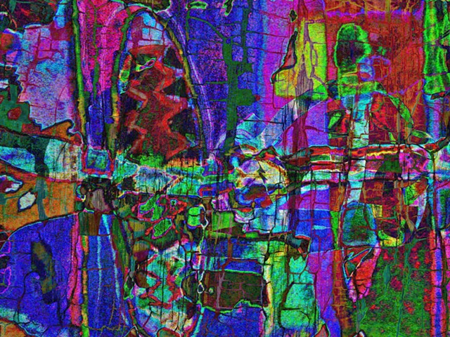 Butterfly, Computer art based off of digital altered photographs.