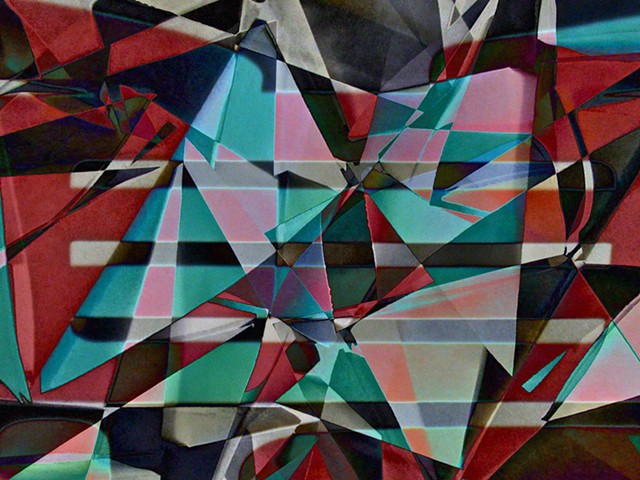 abstract Art, Hard Edge Art, Colors Photographs, Digital Photograph, Computer art based off of digital altered photographs