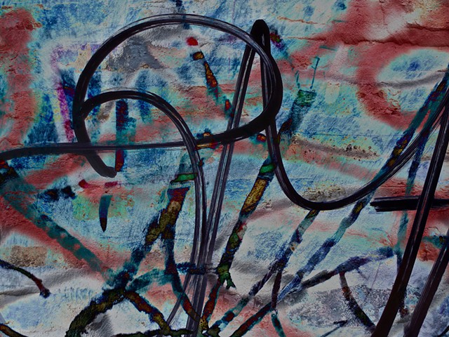 Graffiti, Graffiti Art, Calligraphy, Computer art based off of digital altered photographs.