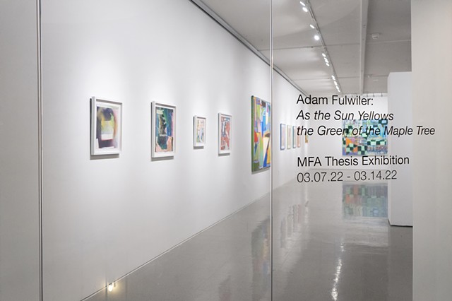 MFA Thesis Exhibition 