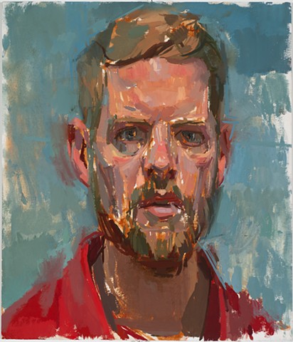 Self-Portrait with COVID Beard