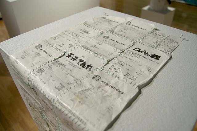 All My Receipts From Japan (detail) 