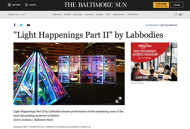 Labbodies in The Baltimore Sun! 