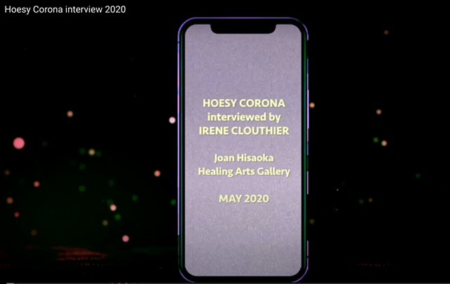 Hoesy Corona interview with Irene Clouthier