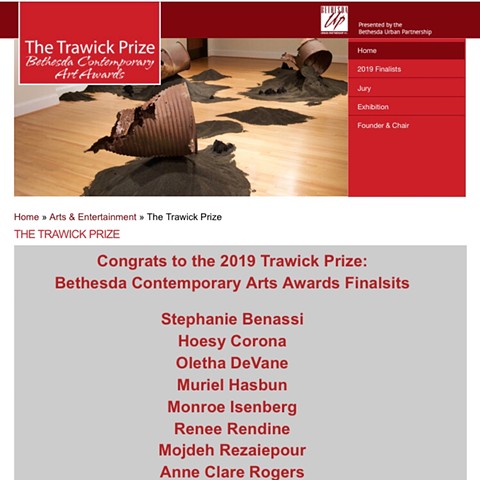 Hoesy Corona named a finalist for The Trawick Prize 2019