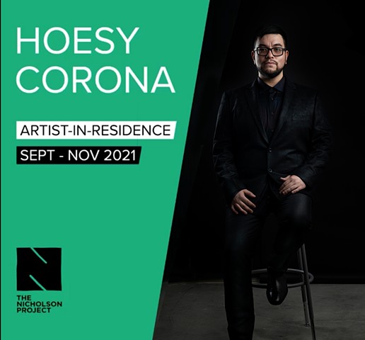 Hoesy Corona awarded a Nicholson Project Artist Residency in DC