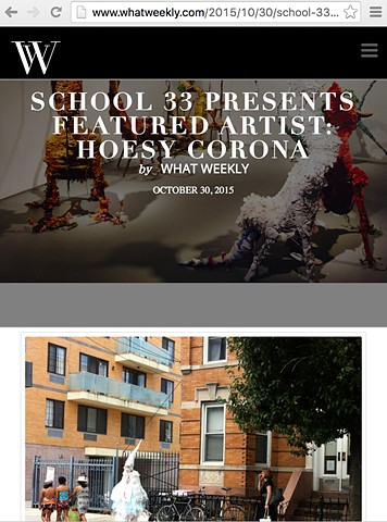 What Weekly | School 33 | Featured Artist 2015