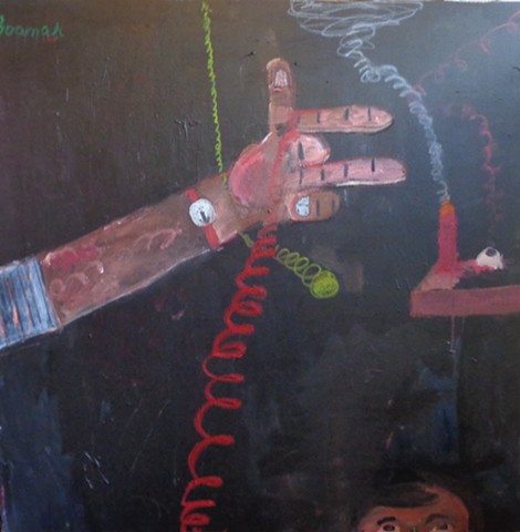 Ode to Guston with Broken Hand