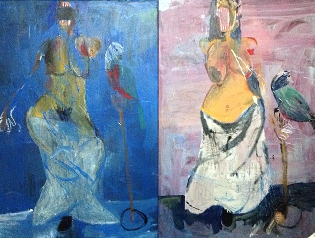 Visions of Manet (Diptych)