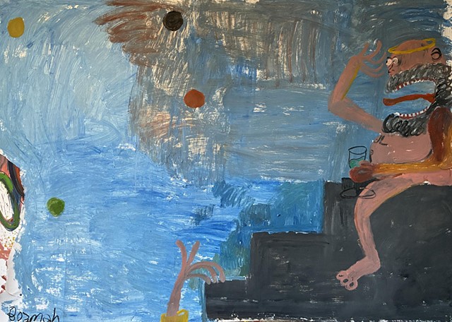 God Balancing an Eclipse / Stairwell to Heaven