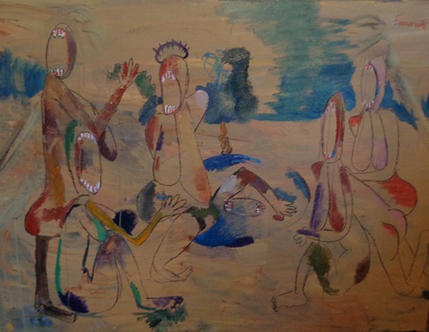 study for Cézanne's Bathers 
