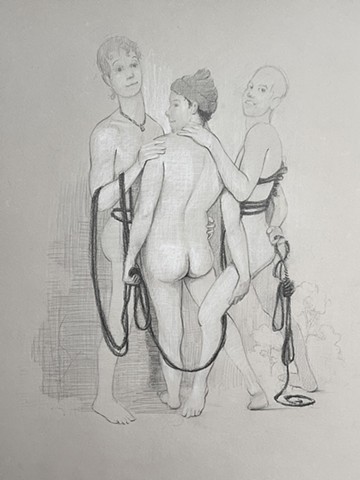 Ghost Trio with Ropes