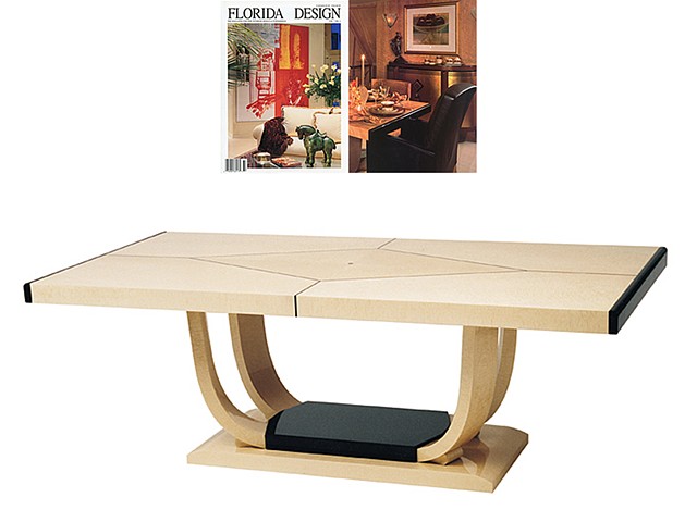 Custom furniture, dining table, hand crafted, cabinet-maker, artisan, Toronto
