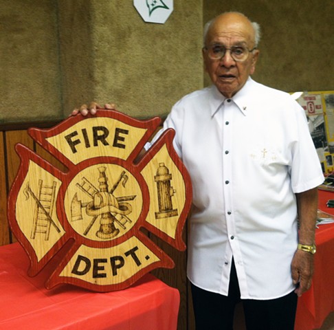 Fire Dept Plaque