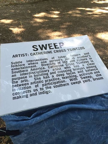 Sweep, Installation Performance and Hands On, Enough Pie, Charleston, SC, part of Piccolo Spoleto Festival, 2016