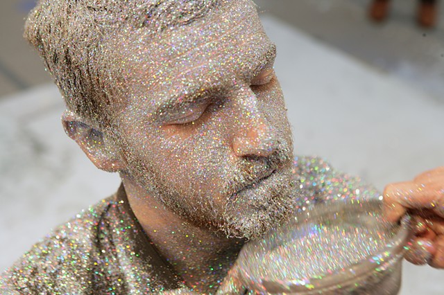 Areas for Action - Day 10: Glitter  
Meulensteen Gallery, New York, NY