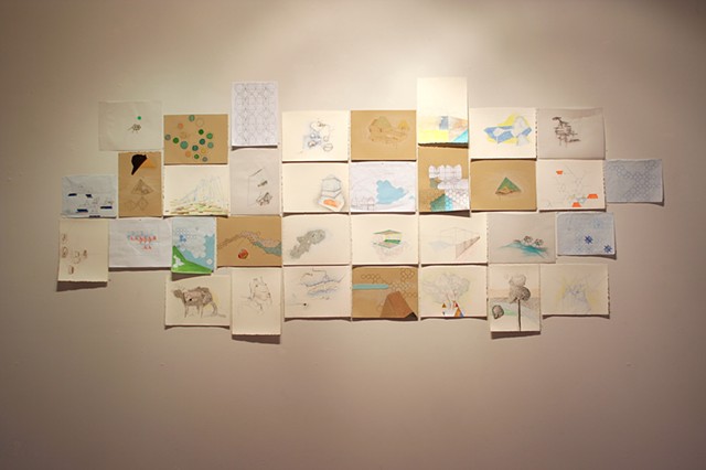 Drawing Installation View