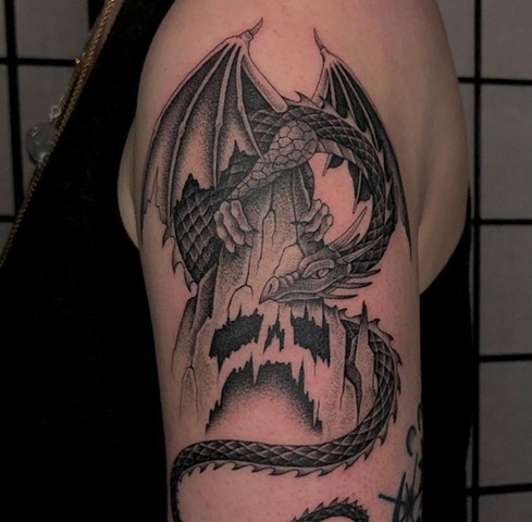 Dragon Tattoo by Logan McCracken