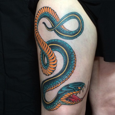 Japanes style snake 