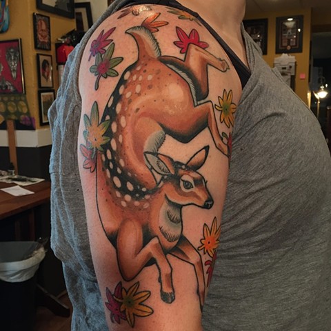 Christy's Tattoo by tattoo artist Fran Massino of Stay Humble Tattoo Company in Baltimore Maryland