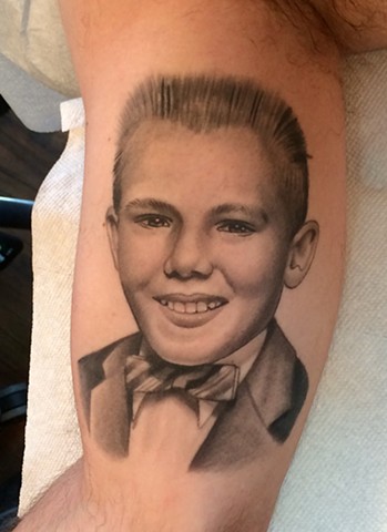 portrait tattoo by dave wah at stay humble tattoo company in baltimore maryland the best tattoo shop in baltimore maryland