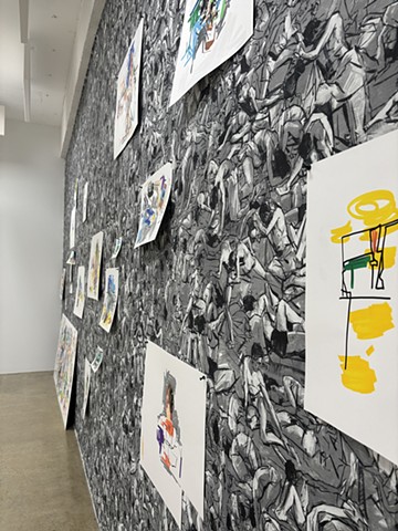 [I Don't Want To Just] Paint The People, Installation