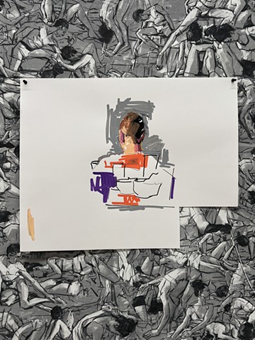 Custom wallpaper and untitled drawing
