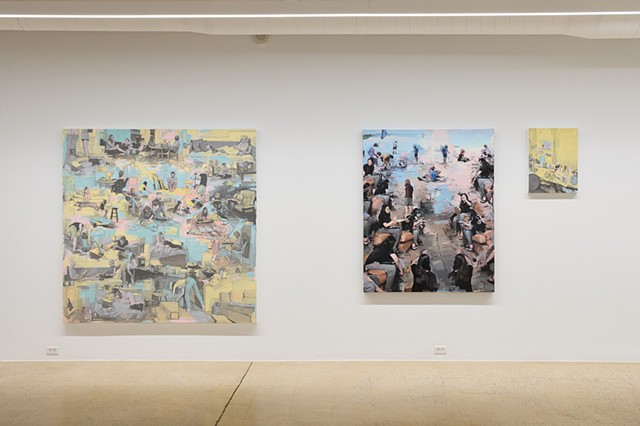 [I Don't Want To Just] Paint The People, Installation