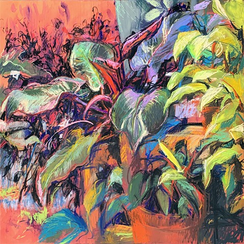 Birds beating futily