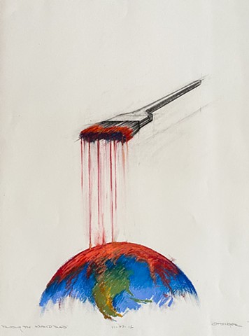 Painting The Earth Red