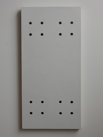 Art, sculpture, abstract, minimalist, wood, wall hung, wood panel, “Where can we find answers to life's big questions?” 2015, by Robert Fields