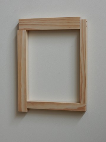 Contemporary, abstract, geometric wood sculpture, wall mounted by Robert Fields, "Rapist? Murderer? Drug dealer? Huh? (For Jeanette), 2017