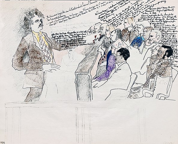 Cat. #1551, Trial of Bell, Bottom, Washington, Torres, and Torres, April 03, 1975