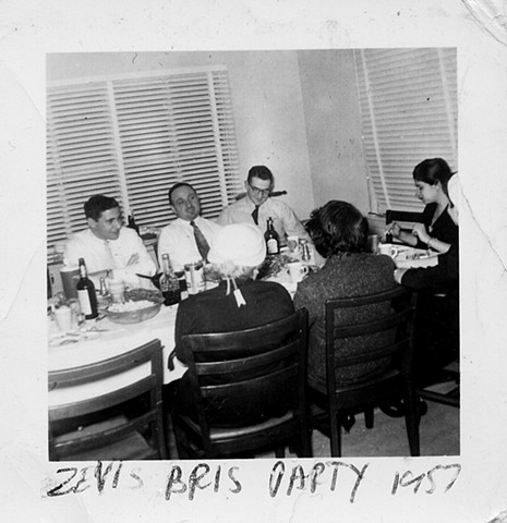 Celebration of Rita's second son, Zev Aaron Greenfield, b.1957