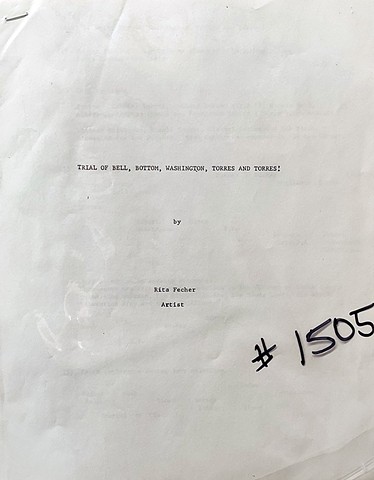 Cat. #1505, Trial of Bell, Bottom, Washington, Torres, and Torres