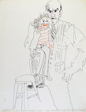 Cat. #1849, The ventriloquist's wife, 1979