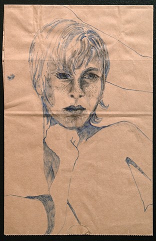 Cat. #164, 1969, Avi Greenfield as young boy, Westport CT.
