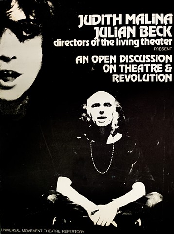 Cat. #2096, Poster An open discussion on the theater and the revolution, 1960
